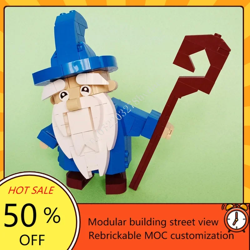 261 SZT. MOC Miasto Śliczny Czarodziej Śliczne Akcesoria Dom Techniczny DIY Architektura DIY Edukacja Model do Składania Puzzle Zabawka Prezent