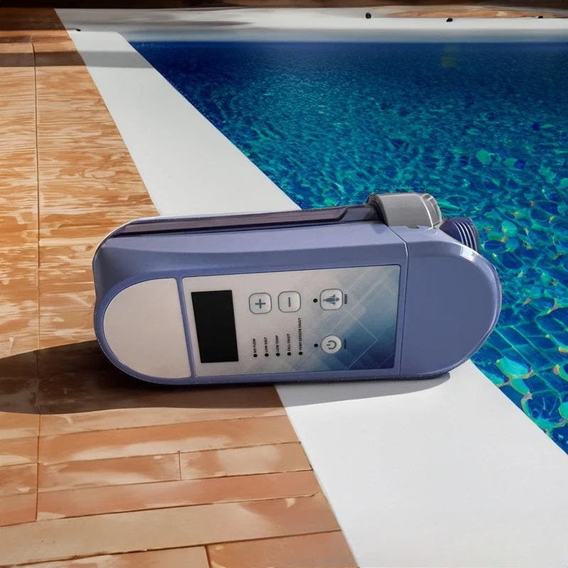 Salt chlorinator controlled by mobile APP