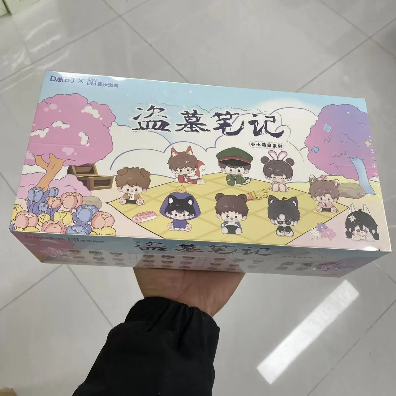 

Dmbj Official Blind Box Figurine Time Raiders The Lost Tomb Notes Cute Pet Series Figures Desktop Decoration Custom Gift