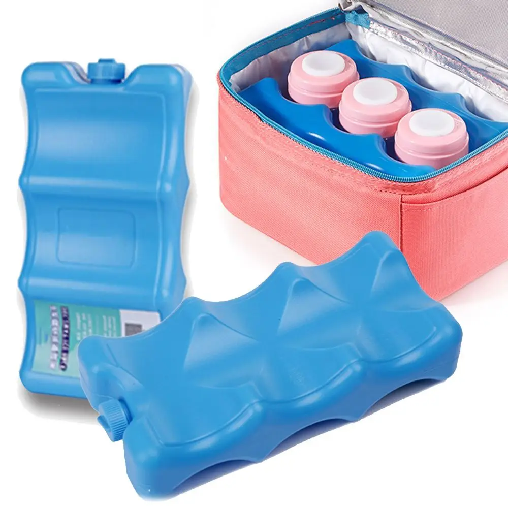 Reusable Fresh Food Storage Picnic Travel Gel Freezer Cooler Pack Ice Blocks Water injection