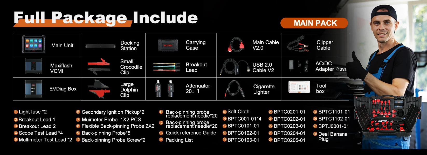 Autel MaxiSys Ultra EV Intelligentes Diagnosegerät 5in1 VCMI ECU-Programmierung Mit EVDiag Kit Hochspannungssystem- & Batterieanalyse – Detail 12