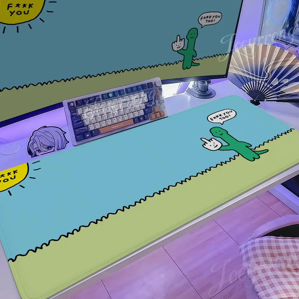 

Mouse Pad Hot Anime 1000x500 Taro Sakamoto Days XXL Large Gaming Non-slip Office Keyboard Mats Desk Mat Joguman Studios