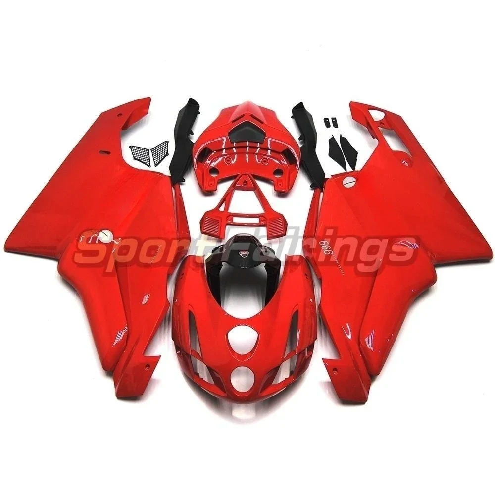 New ABS Whole Motorcycle Fairings Kits Full Bodywork Accessories Fairing Cover For Ducati 749 999 749S 999S 2003 2004