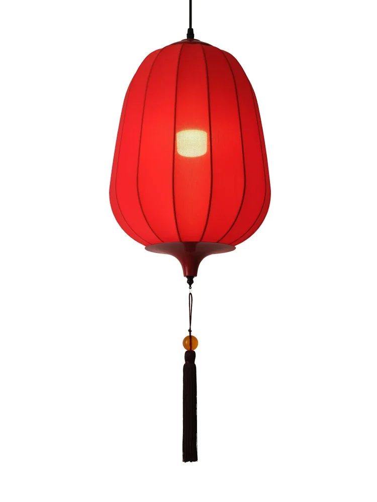 Restaurant Hotel Tea Room Hot Pot Restaurant Chandelier Fabric Lantern