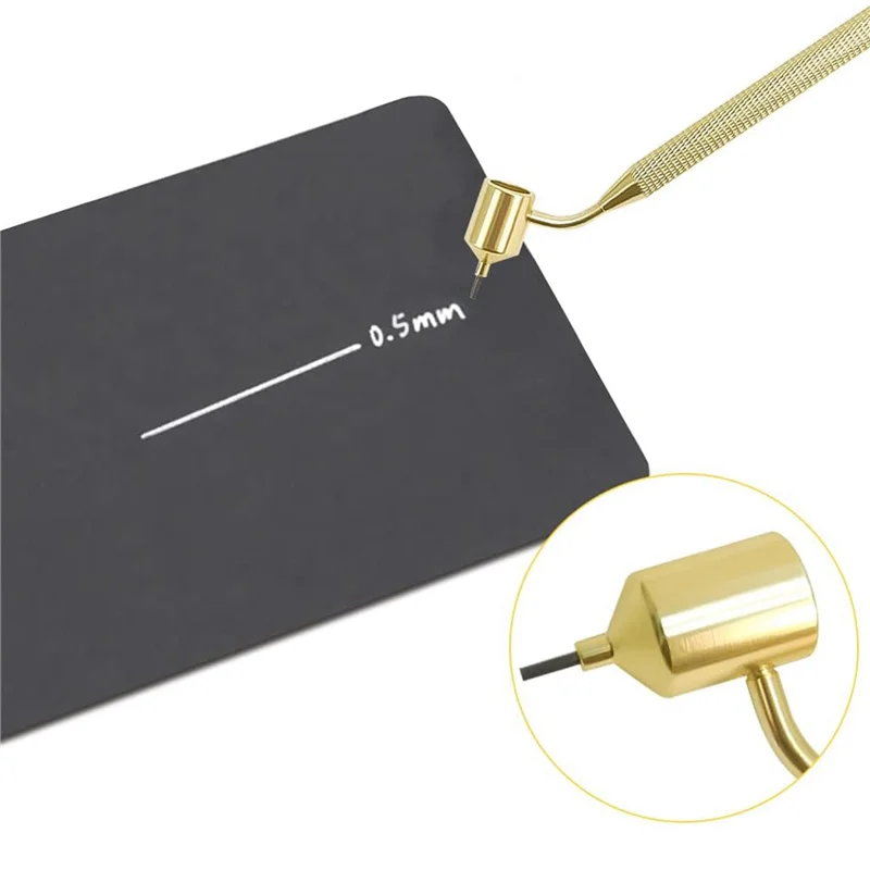 

ABBN-3PCS Fine Line Fluid Writer Ручки-аппликаторы для краски, ручка для подкраски для автомобилей, творческих хобби (0,5 мм)