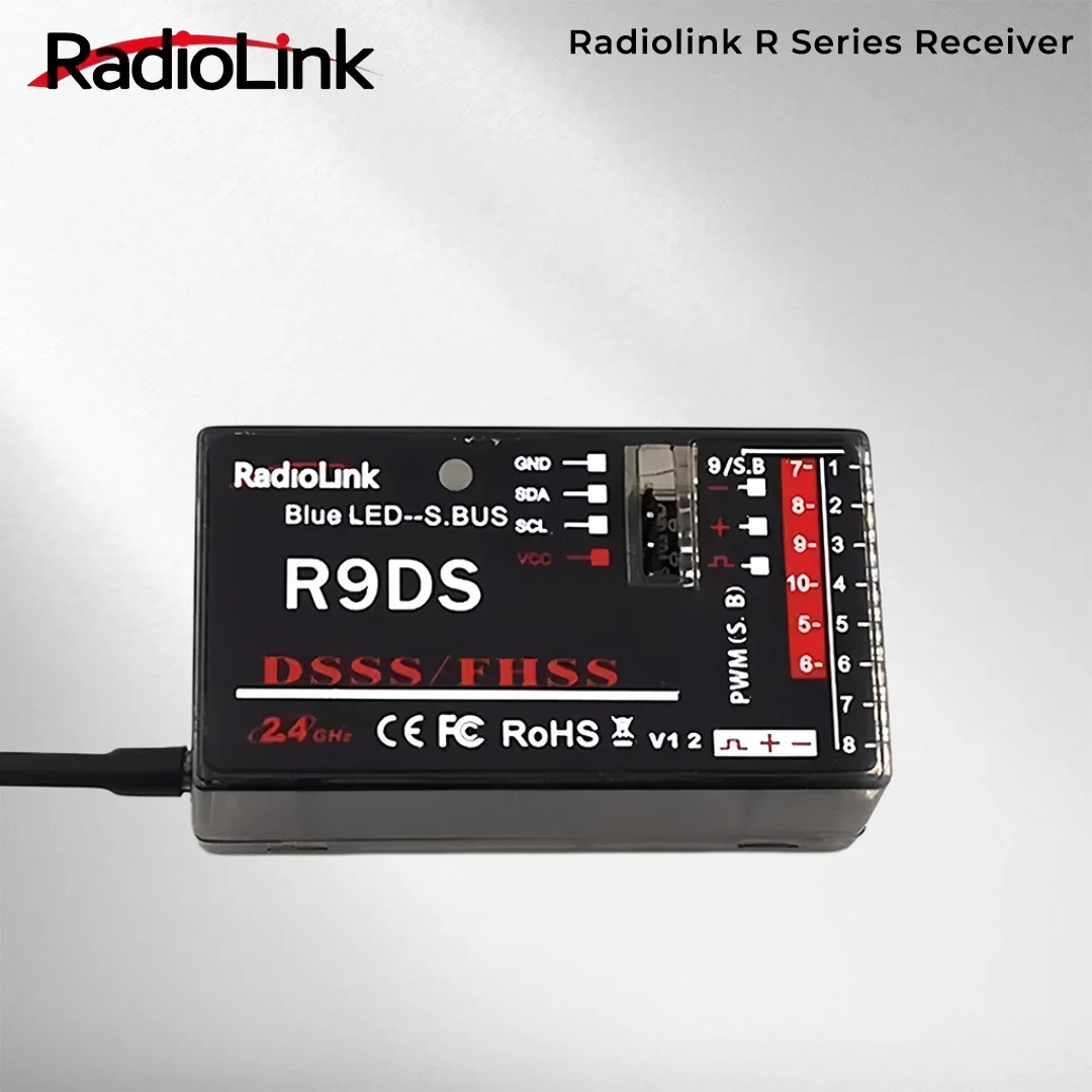 Radiolink New R12DSM R12DS R9DS R8FM R8EF R8FM  R6DSM R6DS R6FG  R6F Rc Receiver 2.4G Signal for RC Transmitter