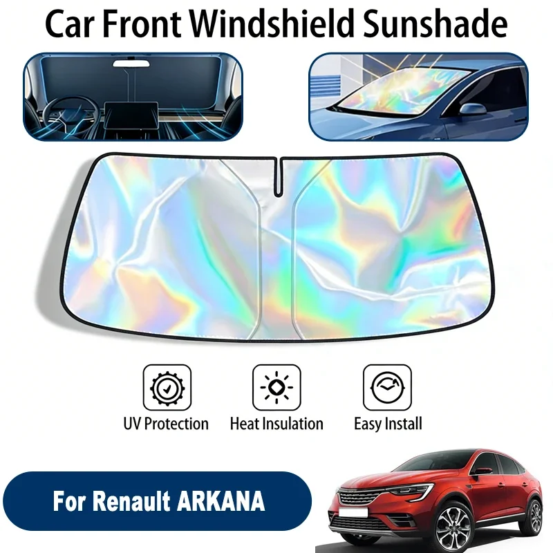 

Car Windshield Sun Shade UV Reflective Sun Visor Protection Cover For Renault ARKANA 2020-2026