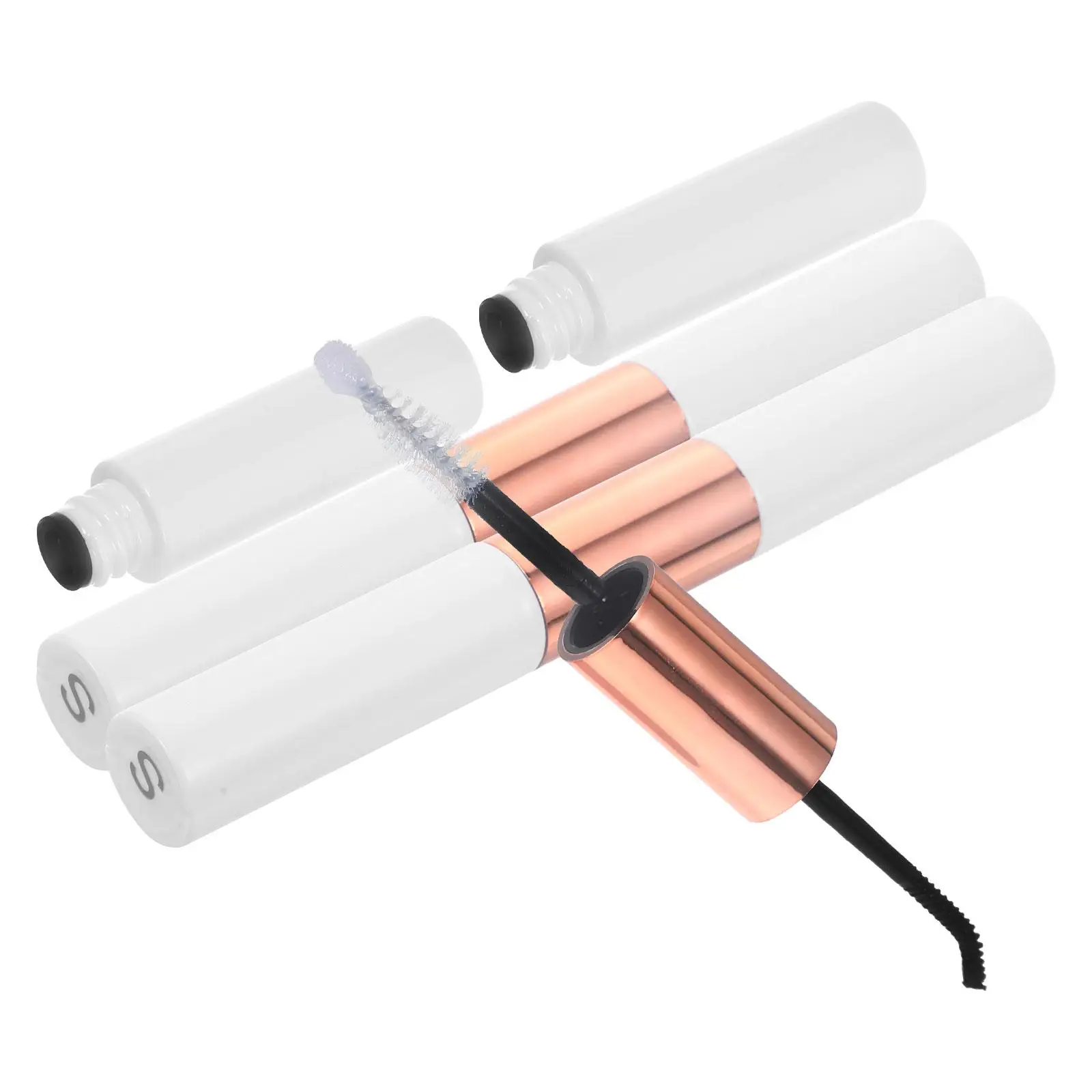 

3pcs Eyelash Glue Dual Head Quick Dry Strong Adhesive Rose Middle for Lash Extension Women Makeup Tools lash glue