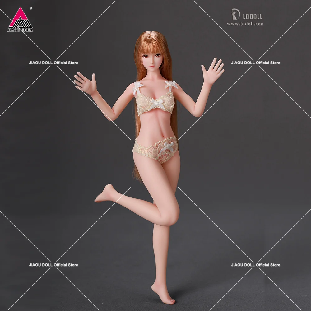 Customized LDDOLL 27M 1/6 Girl Medium Breast Seamless Body Flexible Action Figure Body Fit OB Kimi Toys HT Head Sculpts Dolls