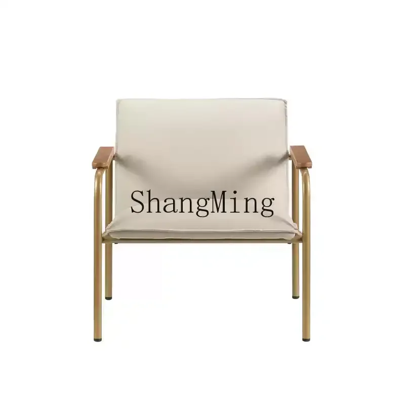 

WYX retro single sofa chair small apartment living room leisure single sofa