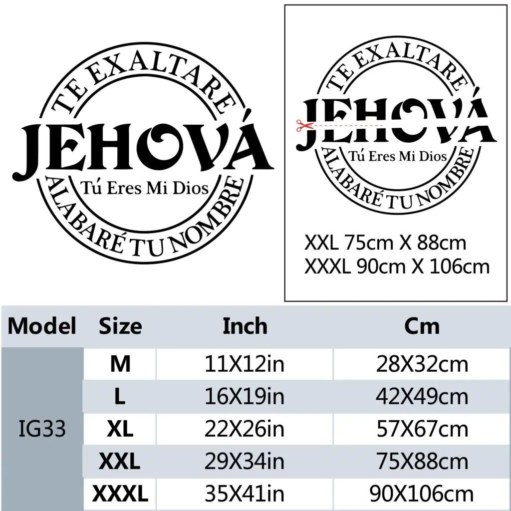 NEW Spanish Bible verses JEHOVA Christ Wall sticker Removable Vinyl Wallpaper For Kids Rooms Decoration Decoration Accessories