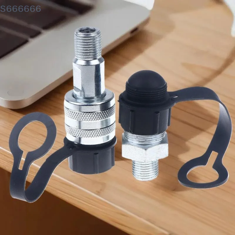 

Quick and Secure M16*1.5 Threaded ZG3/8 Hydraulic Coupler Set for Hydraulic Tools Accessories.