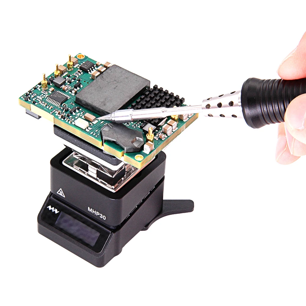 TE01 TC01 MTweezer MHP30 PD Mini Hot Plate SMD Preheater Rework Heating Station PCB Board Soldering For Electronic Phone Repair