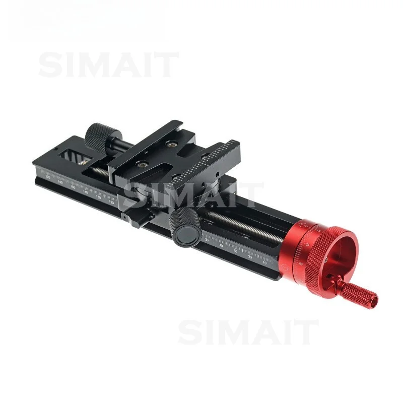 LS18R Rotating Macro Focus Rail, Micrometer Scale, 0.04mm Precision for Macro Focus Stacking