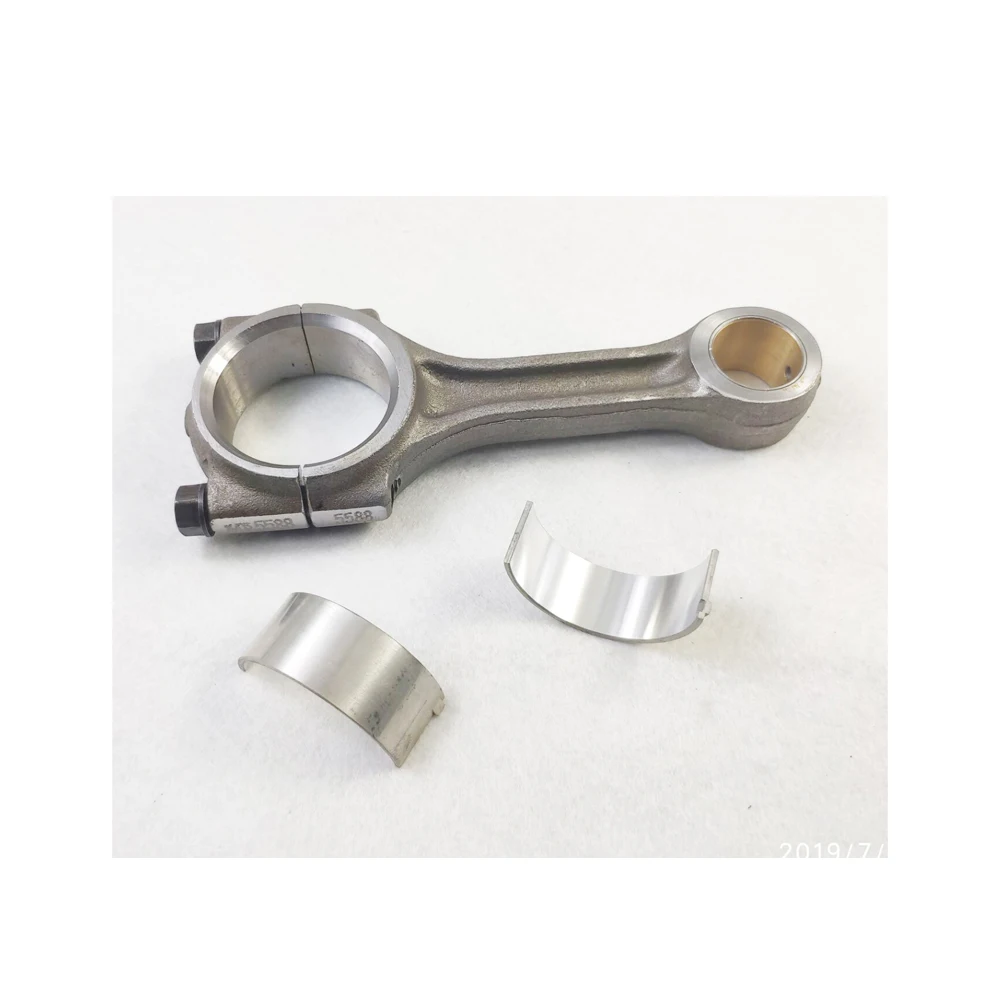 Connecting rod with bearings for Laidong KM385BT / KM390BT / 3TE25 / 3TE30 , part number: KM485QB-04200F /