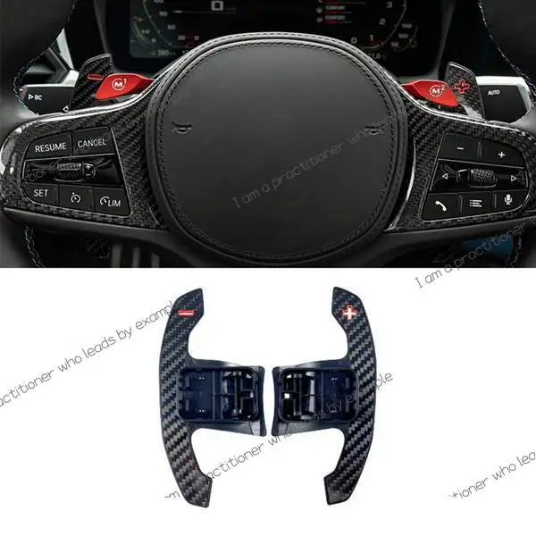 

Red, material: carbon fiber + plastic, suitable for BMW carbon fiber pick M large dial