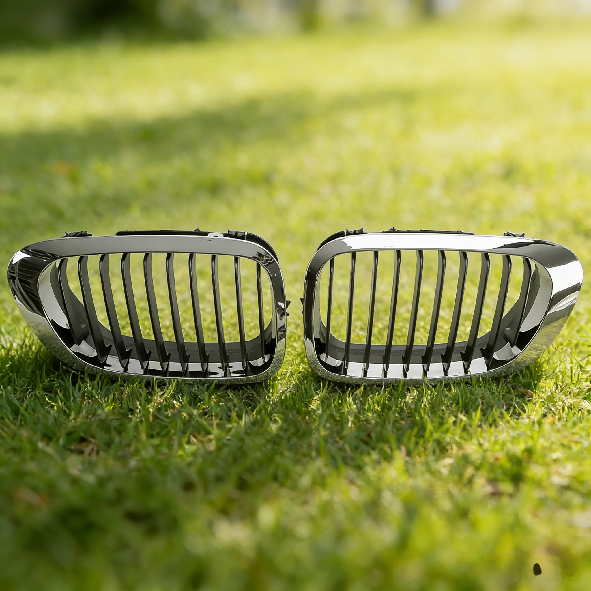 

1 Pair Front Bumper Hood Grilles 51138208684 51138208685 Fit for BMW 3 E46 M3 Cabrio Coupe 51138208683 51138208686 2 door 98-01