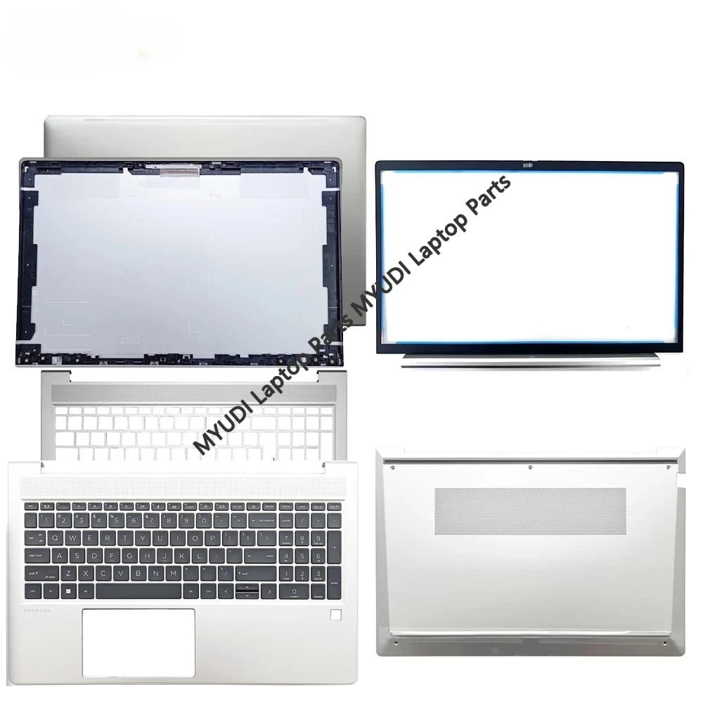 hp-probook-450-g10ケース-455-g10-hsn-q34c用-新品-スクリーンバックカバー-ディスプレイ蓋-フロントベゼルフレーム-パームレスト-ボトムシェル-ベースケース
