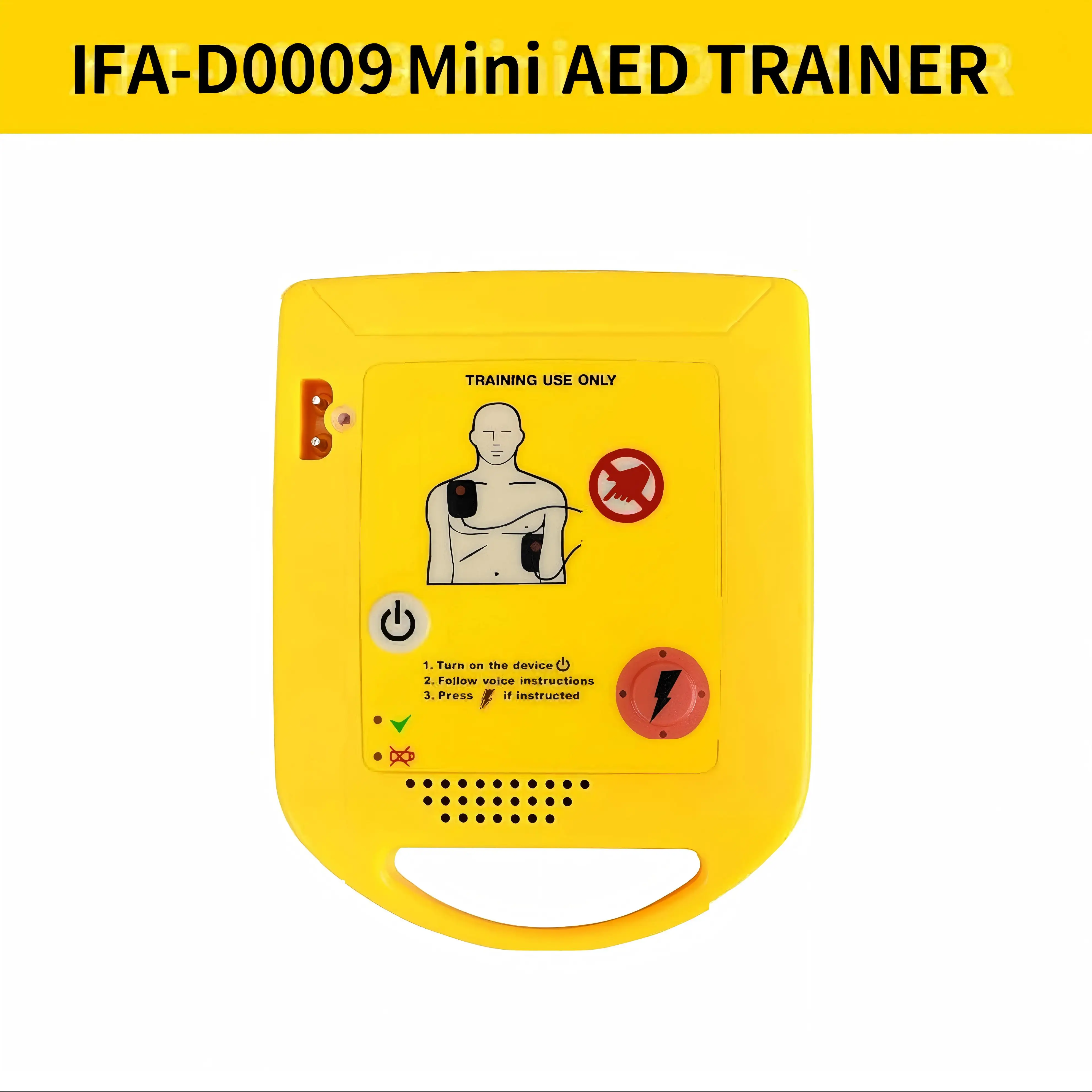 مدرب الجيب، مدرب Mini AED IFA-D0009، مدرب العروة للطلاب، للتدريب على الإسعافات الأولية فقط