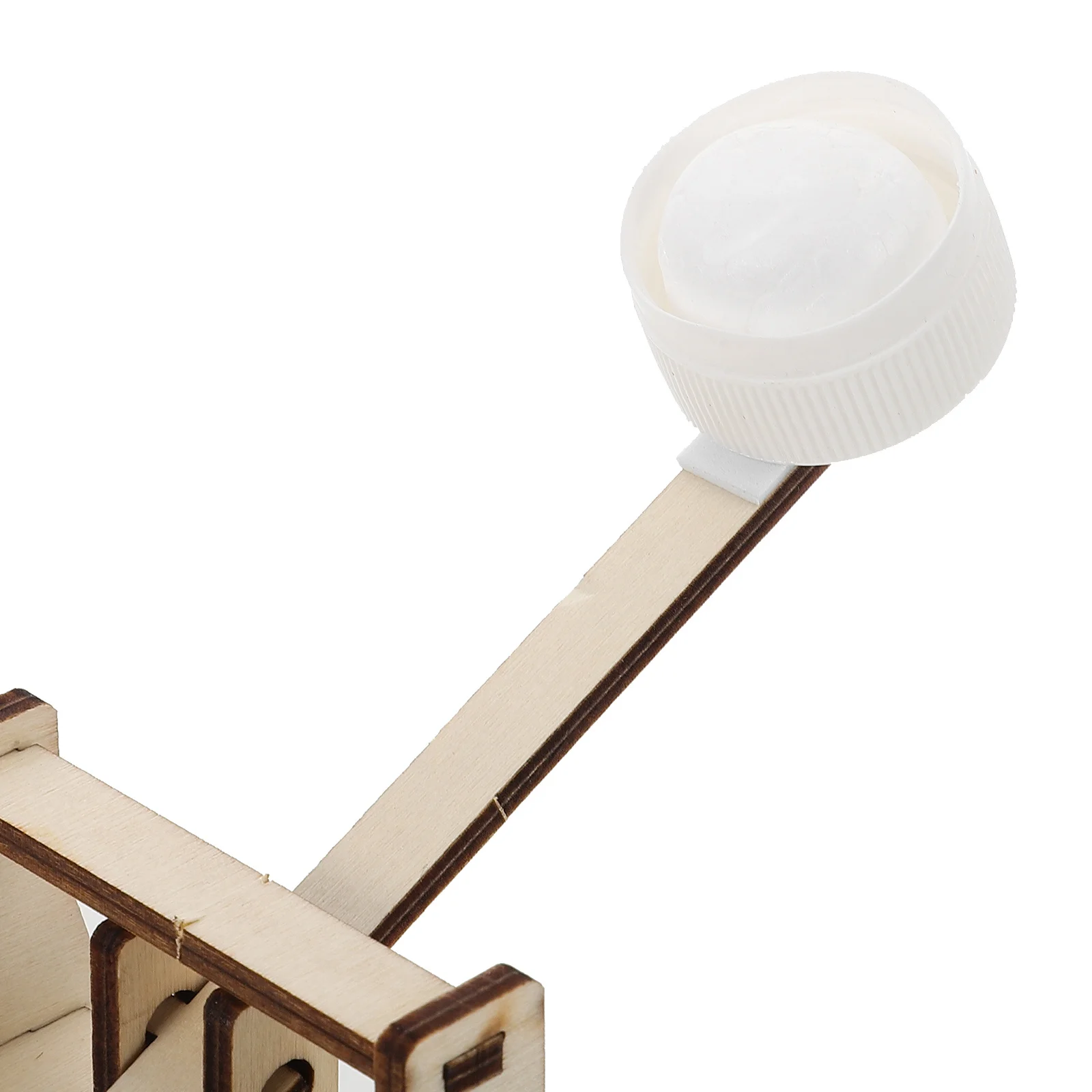 مجموعة المنجنيق الخشبي لتقوم بها بنفسك مشروع بناء جذع Trebuchet للأطفال لعبة ألغاز هندسية تجربة علمية مجموعات بناء الخشب