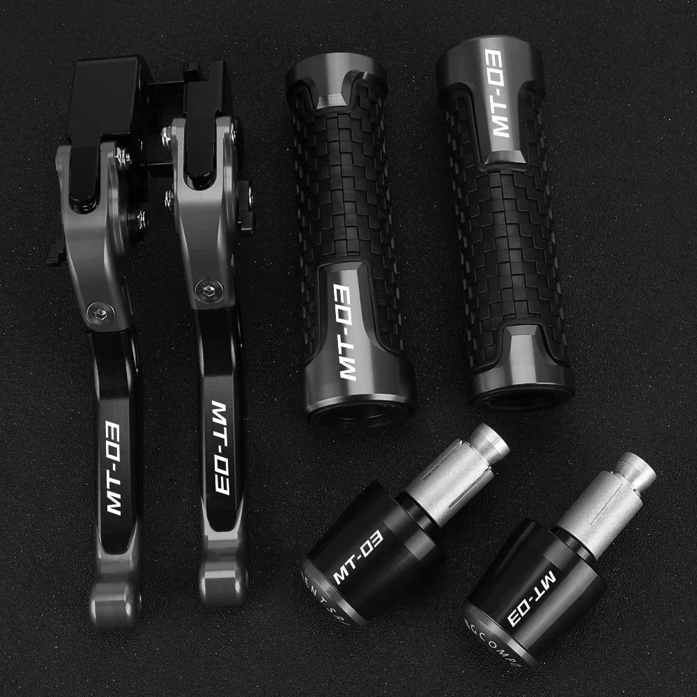 

2023 Moto For YAMAHA MT03 2015-2019 2018 2017 2016 MT 03 MT-03 Motorcycle Adjustable Brake Clutch Lever Handle Hand Grips Ends