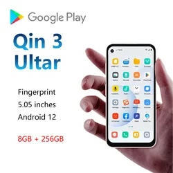 Qin 3 ультра мини-телефон поддерживает 4G Google Play многоязычный Bluetooth WiFi Android смартфон