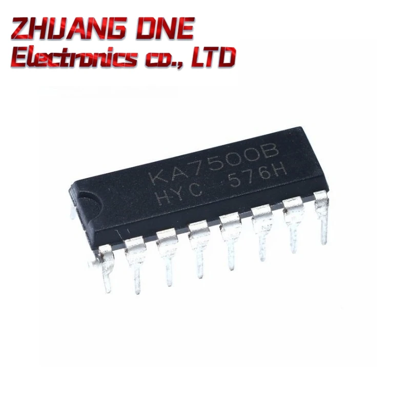 10ชิ้น/ล็อต Ka7500b 7500 PWM วงจรควบคุมแหล่งจ่ายไฟ DIP-16