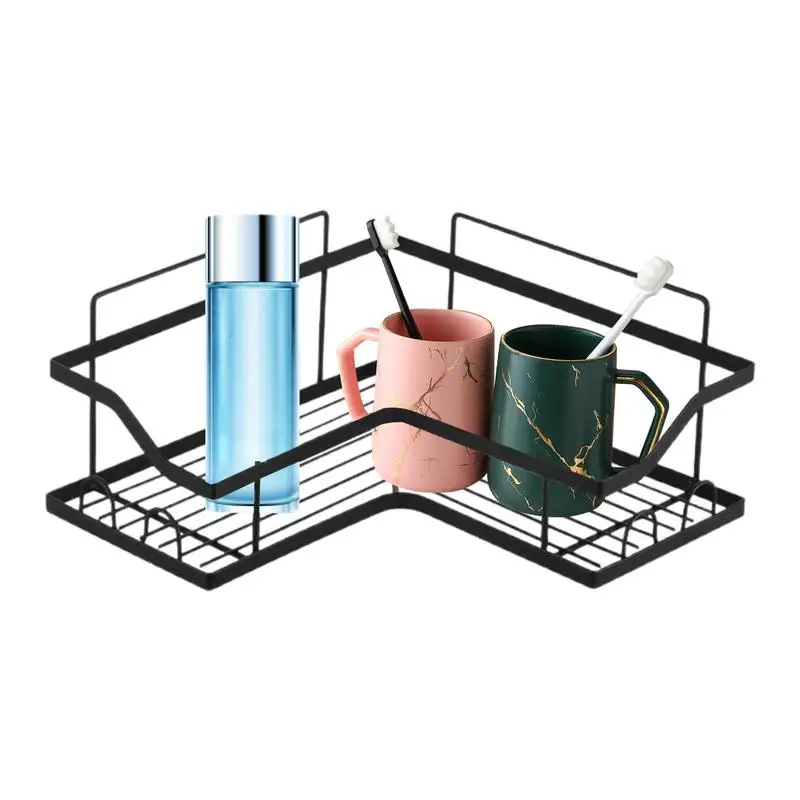 

Shower Shelves Corner Shower Storage Rack Corner Rustproof Household Organization for Kitchen Bedroom College Dorm Apartment