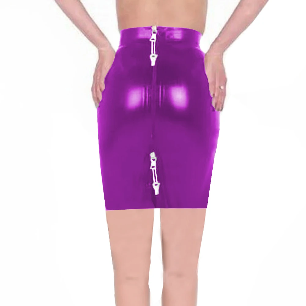 

Запираемые мини-юбки больших размеров, сексуальные облегающие юбки Sissy, юбки-карандаши на бедрах, кожаная клубная одежда из ПВХ, короткие юбки для клубных вечеринок