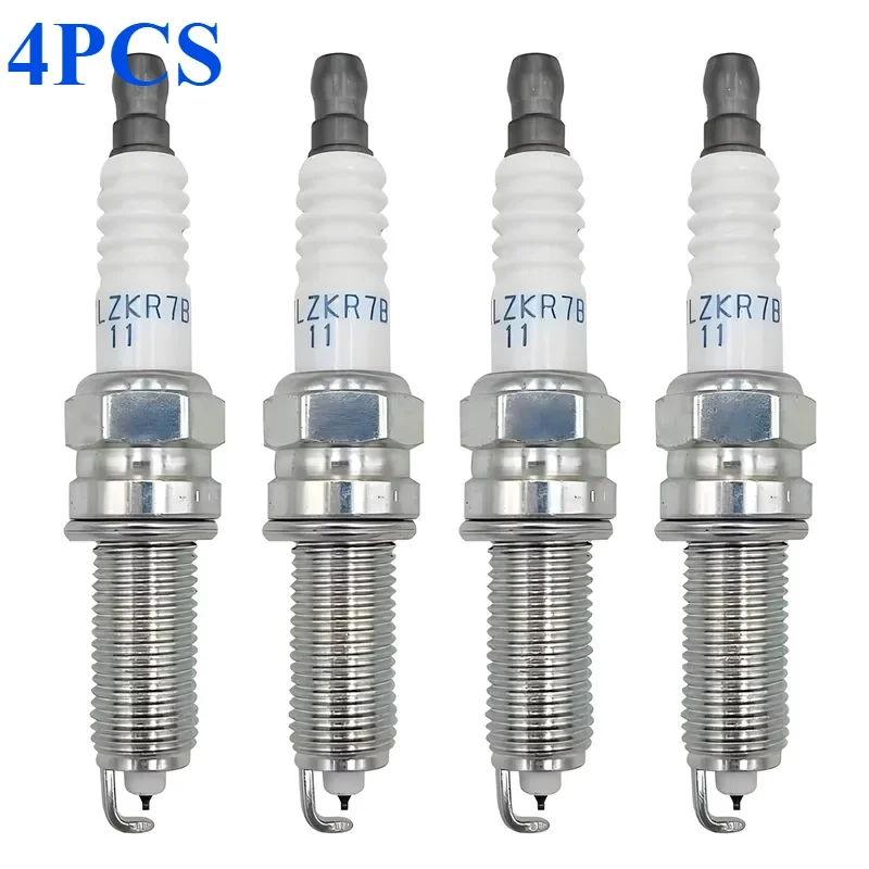 

4pcs 1884611070 SILZKR7B11 Original Iridium Spark Plugs For Hyundai Sonata 8 Elantra IX35 18846-11070 High Quality SILZKR7B11S