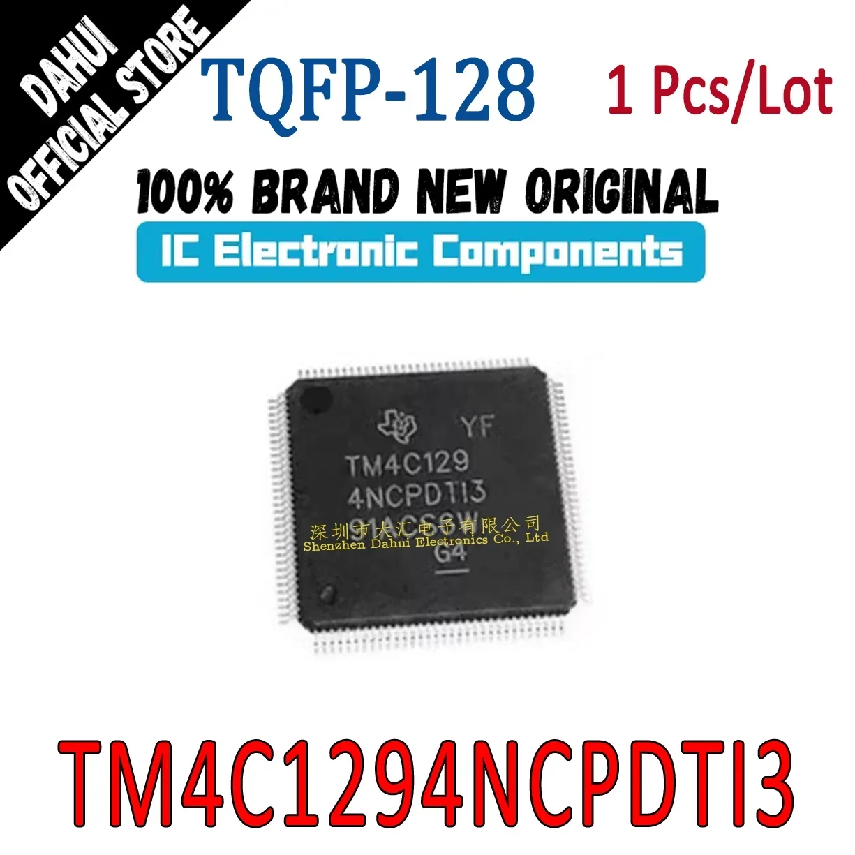 

TM4C1294NCPDTI3 TM4C1294NCPDTI3R TQFP128 digital signal processor and controller ic chip Brand New Original In Stock