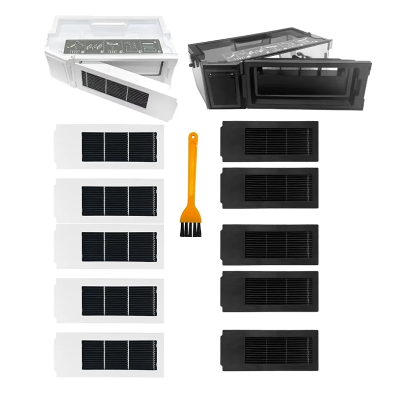 ABUS-Ecovacs Deebot X2 / X2 Pro / X2 옴니 로봇 진공 청소기 먼지 상자 액세서리 교체 부품