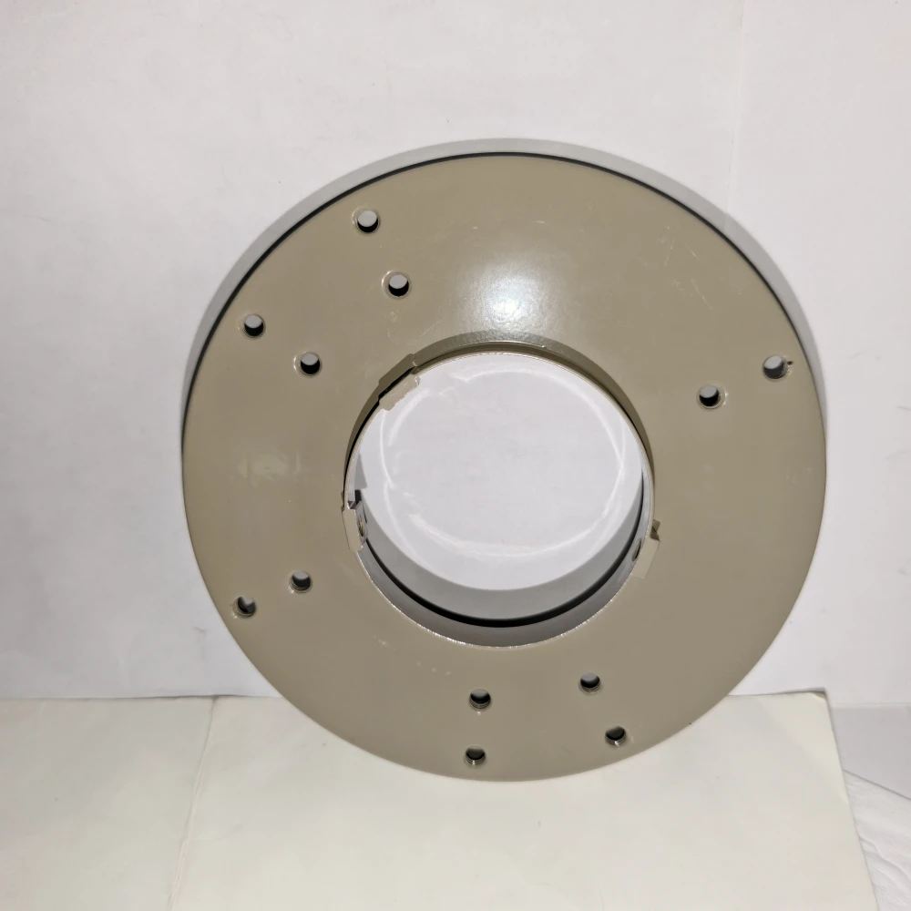 C-Band Dual Polarization Feedhorn with Conical Scalar Ring LNBF Accessories for Satellite Dish Antenna HD Signal Reception Insta