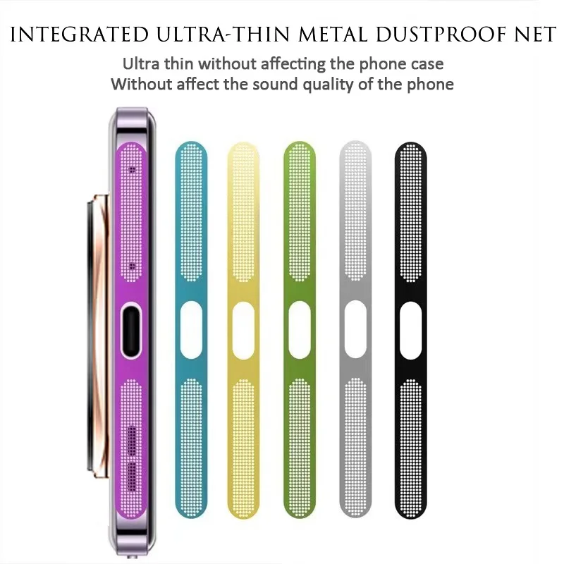 Metal Dustproof Net For Honor Magic 7 Pro Speaker Hole AntiDust Mesh Charging Port Anti-Scratch Bottom Protective sticker cover