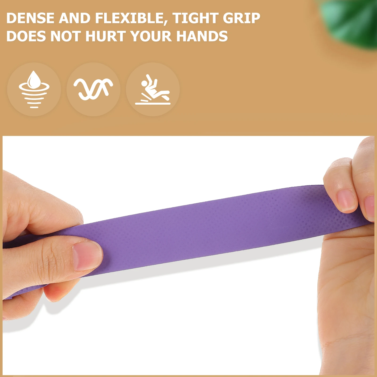 

2 Pcs Drumstick Anti-slip Belt Tape Grip Wrap Sweat Wraps Tapes Wrapping Double