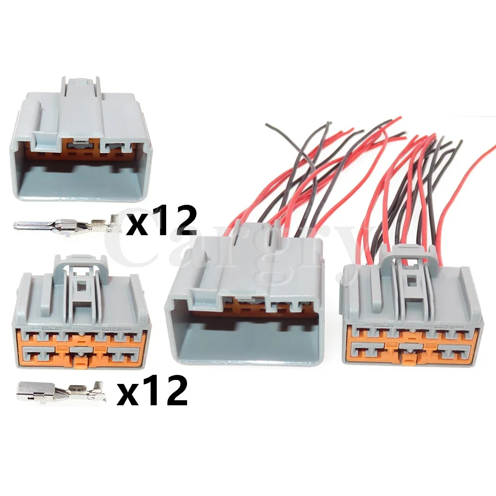 

1 Set 12P 7282-6467-40 7283-6467-40 AC Assembly Auto Audio Cable Connector For Ford Car Electric Liftgate Wire Harness Socket