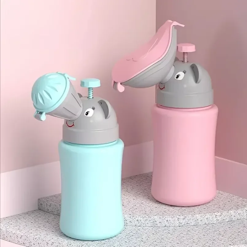 500ML Car Portable Baby Hygienic Toilet Urinal for Boys Girls Outdoor Leak-Proof Potty Children Convenient Training Toilets
