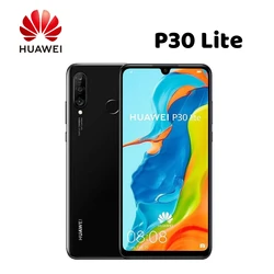 Huawei-P30 Lite versión Global, teléfono móvil con Android, 6,15 pulgadas, 128GB de ROM, cámara de 24 + 32MP, Google Play Store