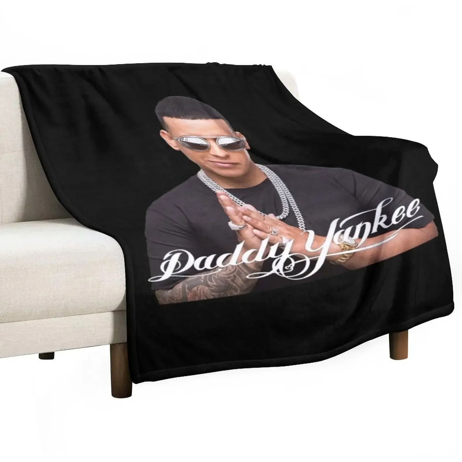 Best Selling Music Rnb Kucoba Daddy Trending YankeeDURA Popular International Rapper Hip Hop Throw Blanket Picnic Blankets