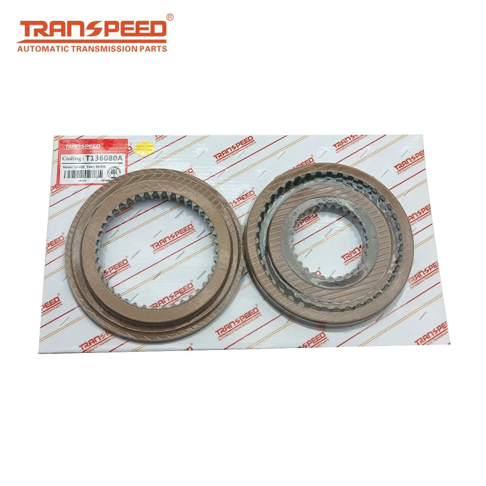 TRANSPEED U140E U140F Automatic Transmission Rebuild Friction Plates For TOYOTA CAMRY HIGHLANDER LEXUS RX ES Car Accessories