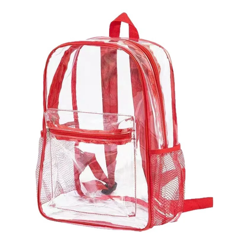 Picture 6: Clear PVC Backpack for Women - Large Capacity Transparent Waterproof Bag for Beach, Swimming & Travel