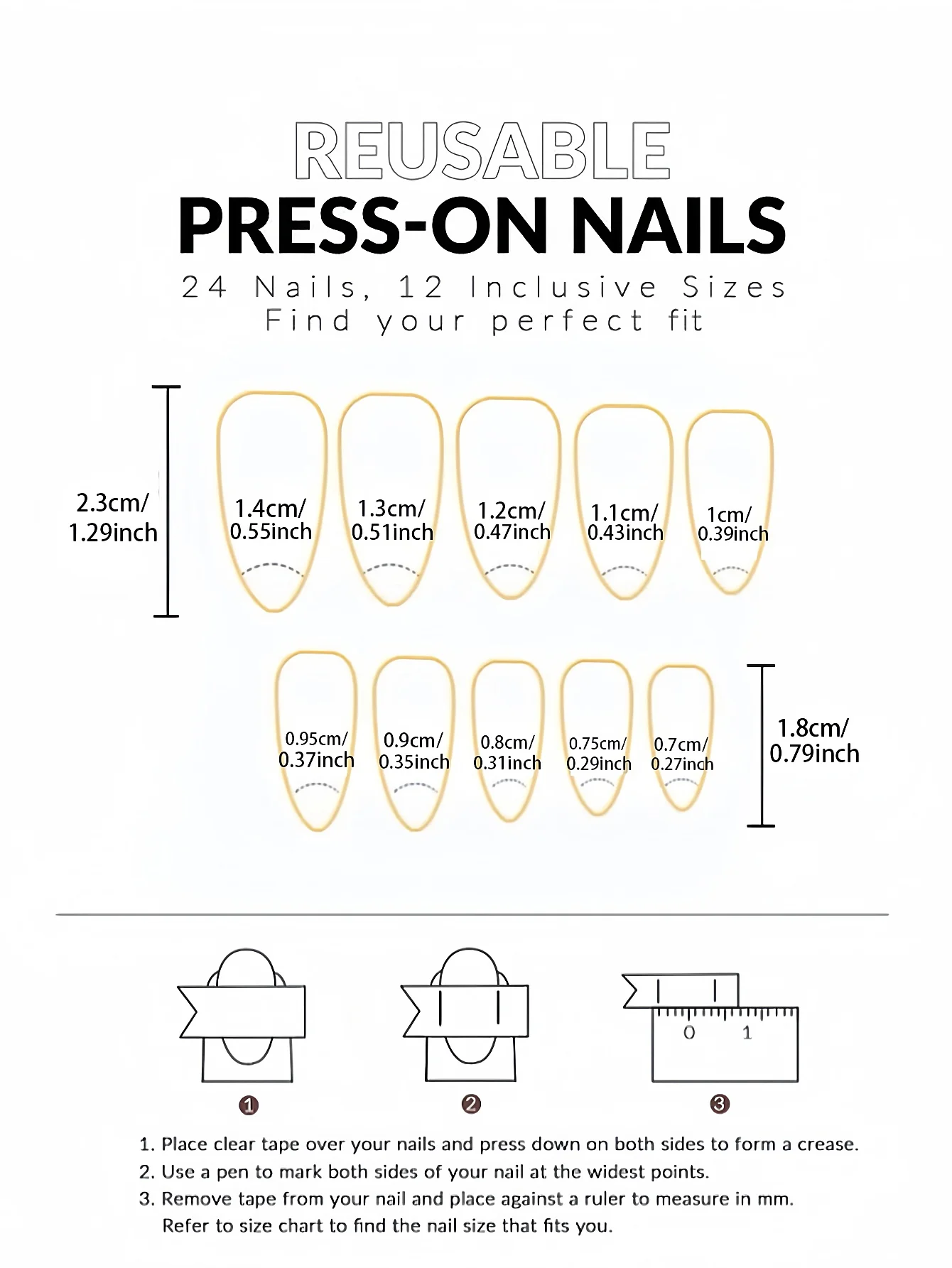 Toppe per unghie verdi per unghie di mandorla di media lunghezza, toppe per unghie con motivo floreale vegetale alla moda primaverile ed estivo, 24 chiodi staccabili p