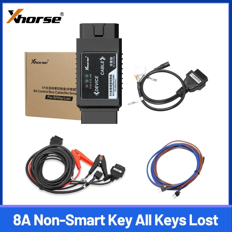 

Xhorse VVDI For Toyota 8A Non-Smart Key All Keys Lost Adapter