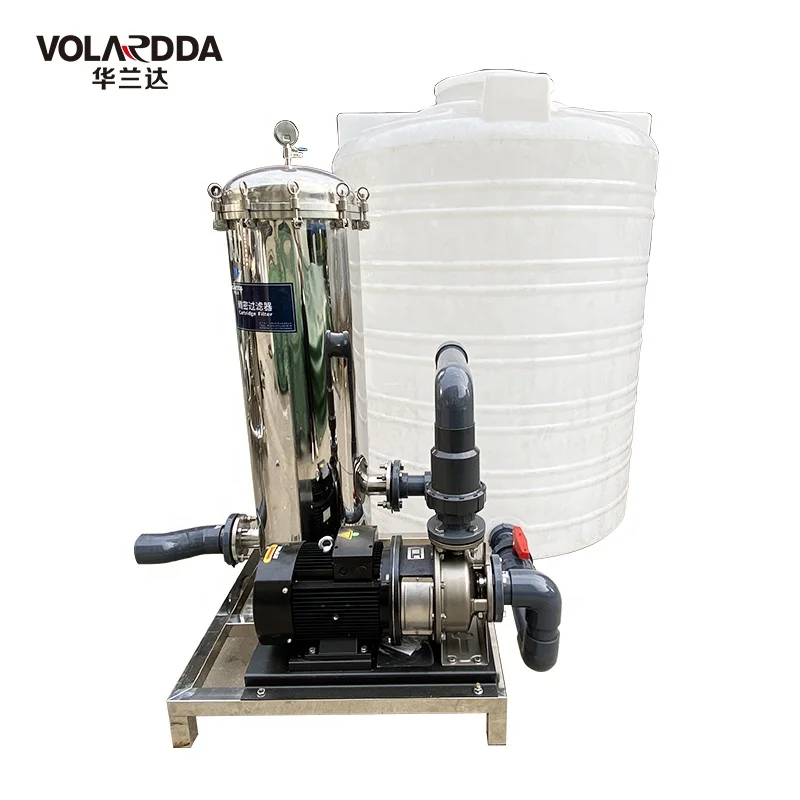 Система фильтрации воды RO Коммерческая система очистки воды обратного осмоса с резервуаром