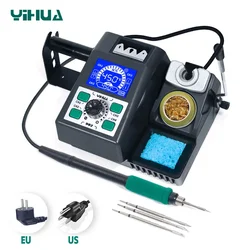 982 Repaid Heating Soldering Iron Staion Compatibled C210 Solder Iron Handle Electronic Welding Rework Station