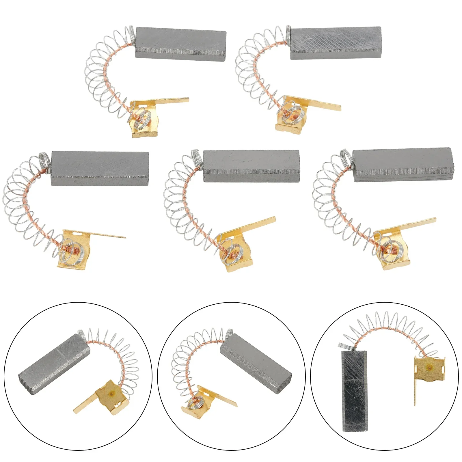 

5x Vacuum Cleaner Motor Carbon Brush 6.5x10x32mm For Midea For Haier Sanyo Puppy LG- Dust Catcher replacement Parts Carbon Brush