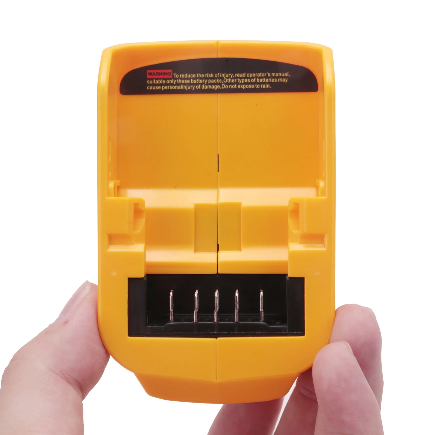 ABGI DCB090 Battery Adapter for 20V Max 18V Lithium Battery Dual USB DC Output Power Source