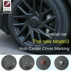 Voor Het Nieuwe Model 3 Tesla Wieldop Beschermhoes 18 Inch Middelste Schroefdop 24 Model 3 Wielnaaf Middenhoes Logo