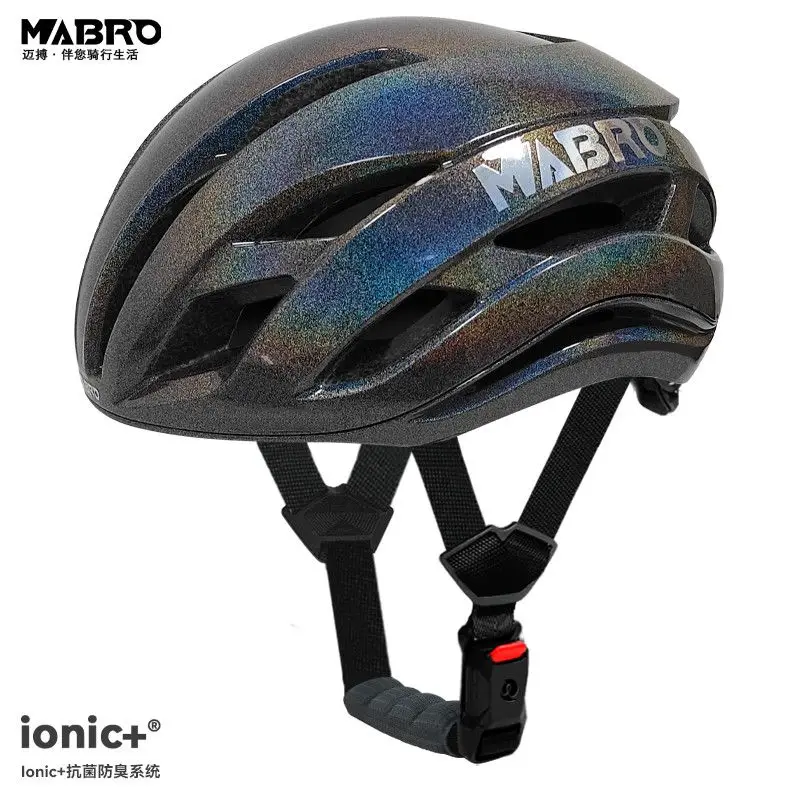 Genuine Cycling Helmet with Magnetic Tail Lights, Mountain Bike KOV Core Windbreak Lighting Pneumatic Helmet