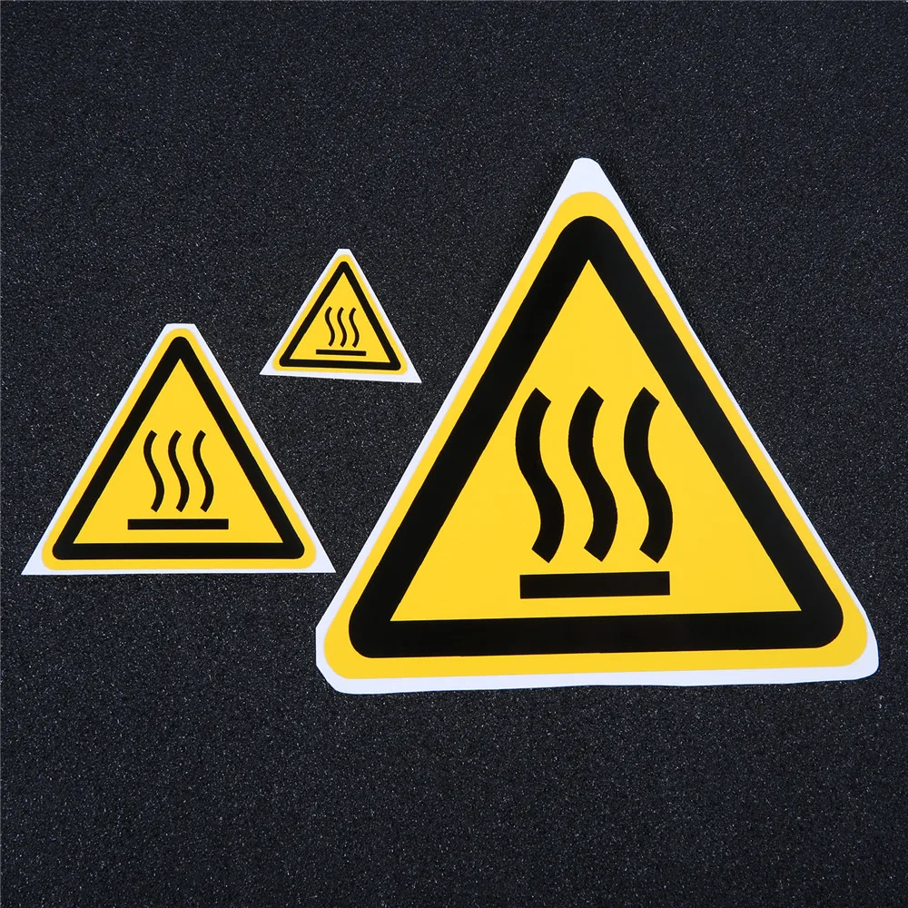 5pcs Safety Sign Sticker 